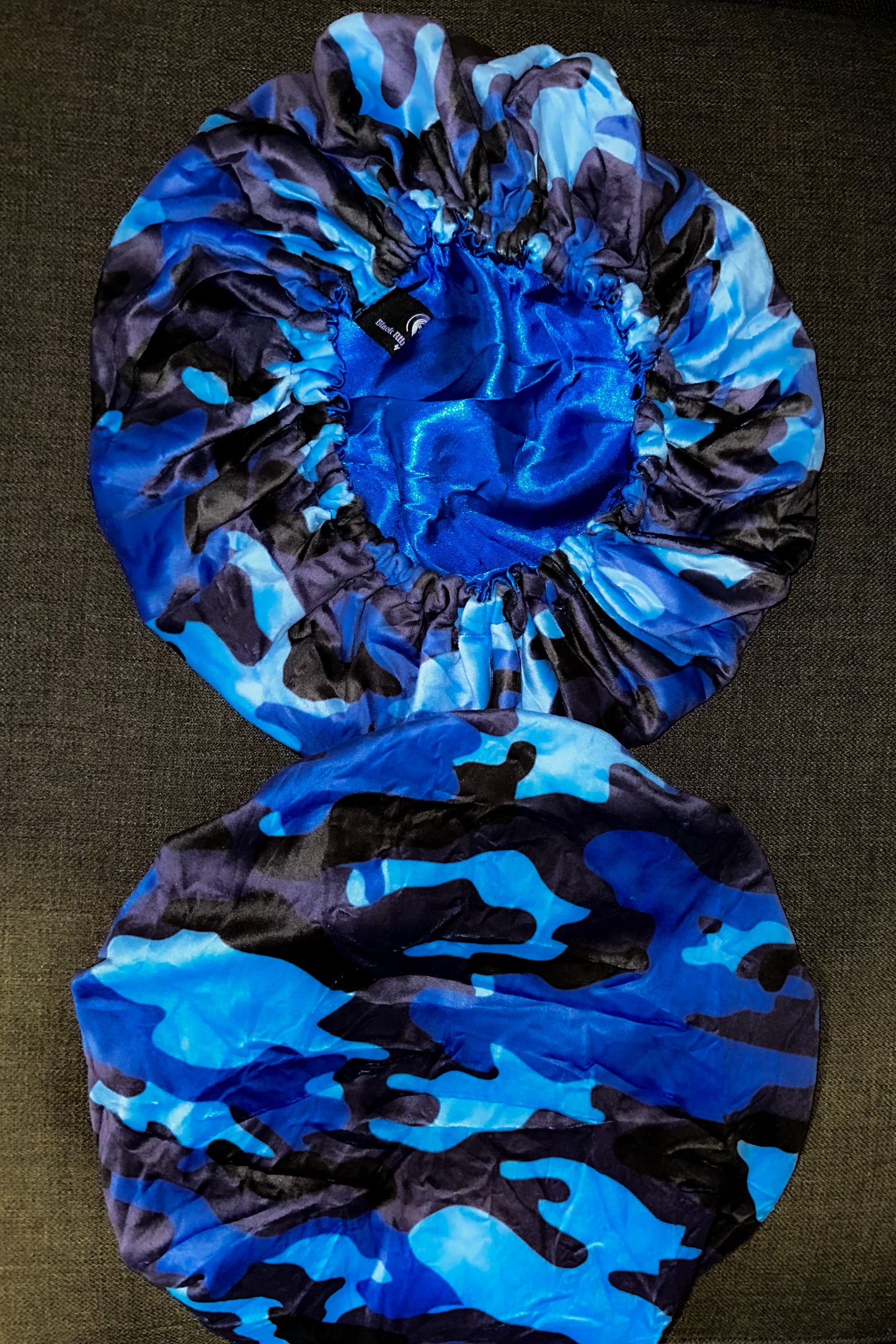 Blue Camouflage Bonnets